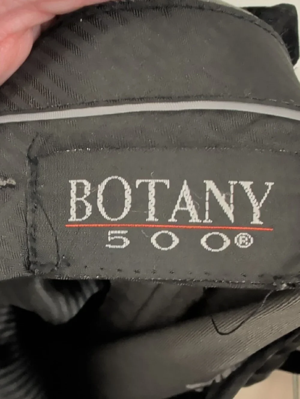 BOTANY 500- Men's 42W 29 L Classic Dress Pants in Gray BIG & TALL